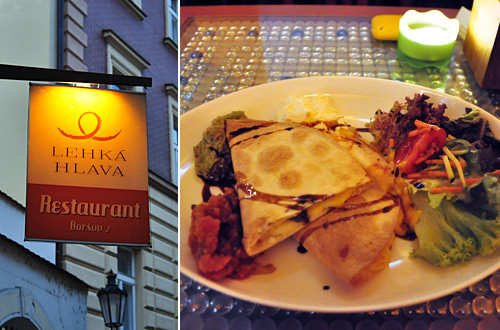 Lehká Hlava Restaurant in Prague