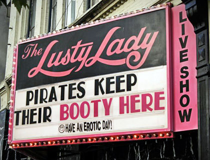 Lusty Lady Marquee Seattle