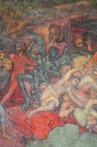 Metropolitan Church Fresco Hell