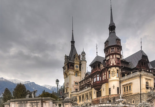 Peles Castle Exterior