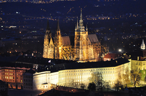 Prague Castle at Night