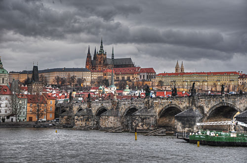 Rainy Prague