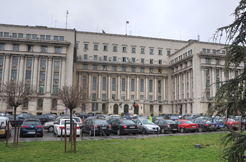 Central Committee Building in Bucharest