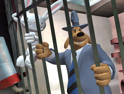 Sam and Max in Jail.