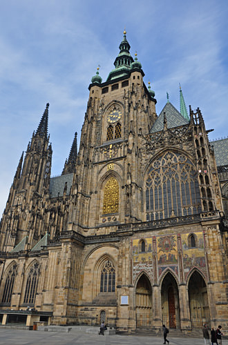 St. Vitus Cathedral in Prague Castle