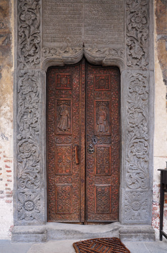 Stavropoleos Church Door