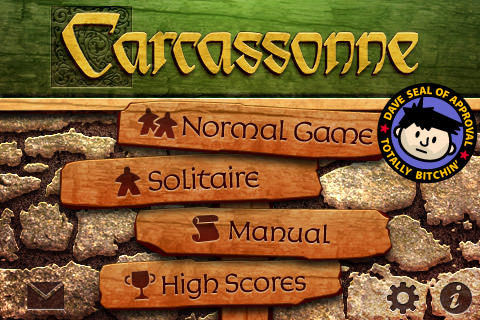 Carcassonne is Dave Approved!