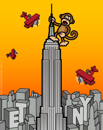 Bad Monkey on the Empire State Building