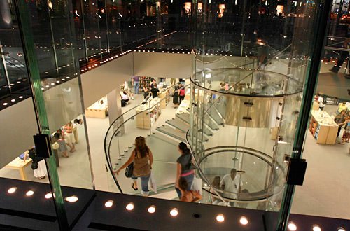 Apple Store NYC at Night