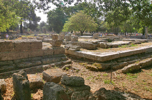 Olympia Ruins in Greece