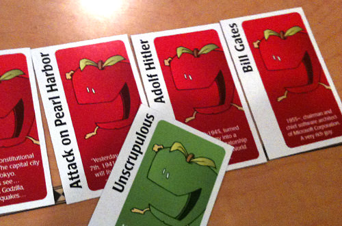 Apples to Apples Juding EXTREME against Bill Gates and Adolf Hitler.