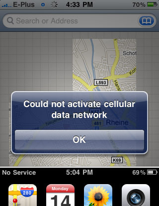 iPhone International FAIL!