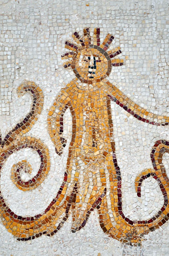 Bardo Museum Mosaic Tree Man