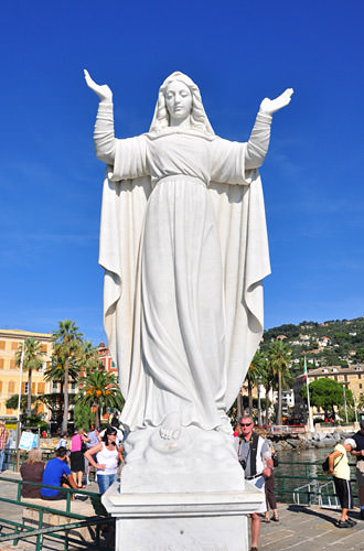 Santa Margherita Statue of Mary