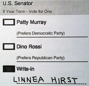 Linnea Hirst Vote