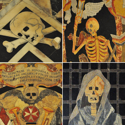 Valletta Church Skulls!