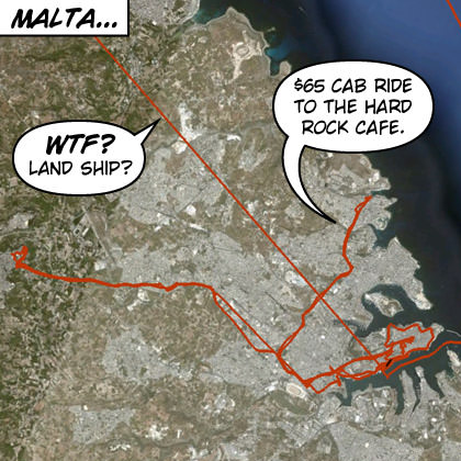 Malta GPS Map