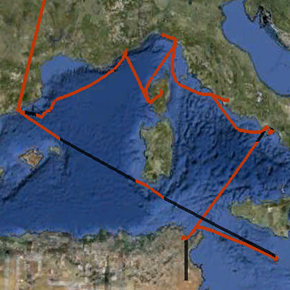 Mediterranean Cruise Tracking