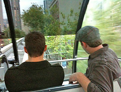 Riding the Monorail