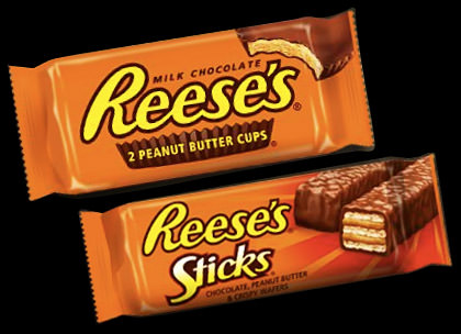 Reeses Peanut Butter Cups vs. Reeses Sticks