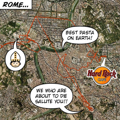 Rome GPS Map