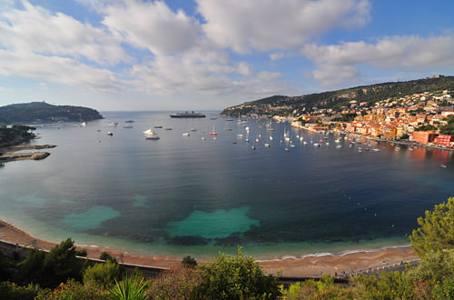 Overlooking Villefranche