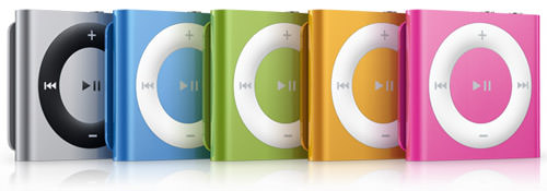 iPod Shuffle V3 Colors