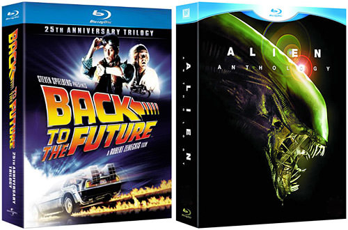 Back to the Future Trilogy and Alien Anthology