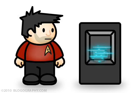 DAVETOON: Star Trek Replicator is Glowing!