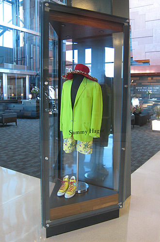 Sammy Hagar Suit Display