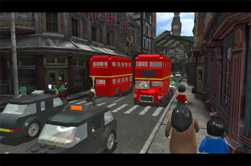 LEGO Harry Potter for iPhone: London Cut Scene