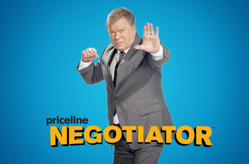 Priceline Negotiator: WILLIAM SHATNER!