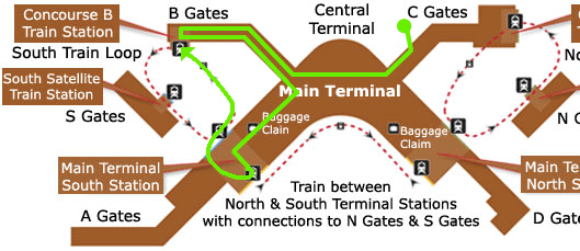 Revised, Revised SeaTac Route Map