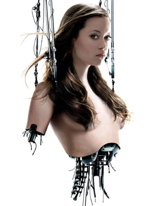 Summer Glau as a Terminator