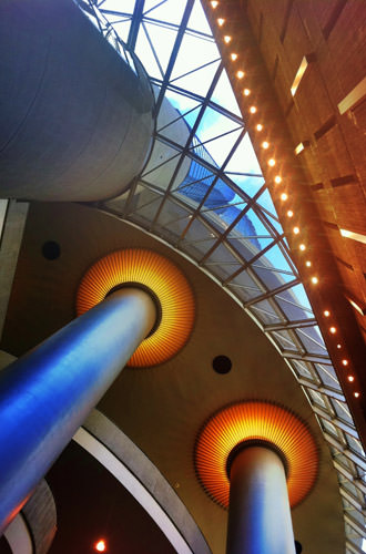 Looking up the Westin Atlanta