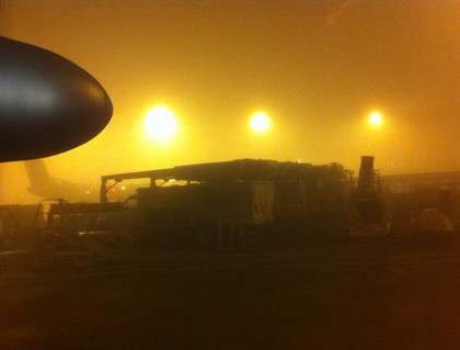 Foggy SeaTac Morning!