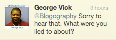 @Blogography Sorry to hear that. What were you lied to about?