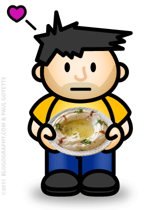 DAVETOON: Lil' Dave Loves Hummus