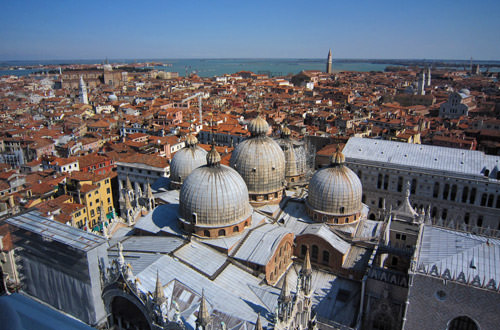 View from the top of the Campanile