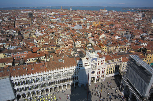 View from the top of the Campanile