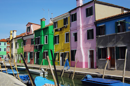 Burano Colored Houses