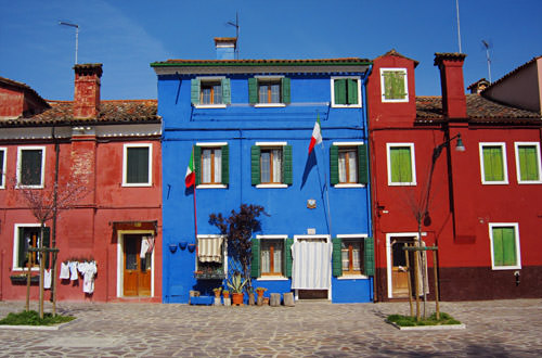 Burano Colored Houses