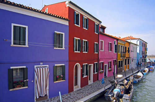 Burano Colored Houses