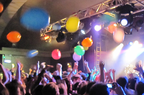 Balloon Armageddon at the Matt & Kim Concert