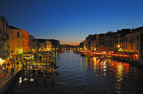 Venice Orange Sunset