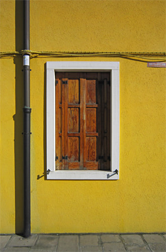 Yellow Wall in Murano