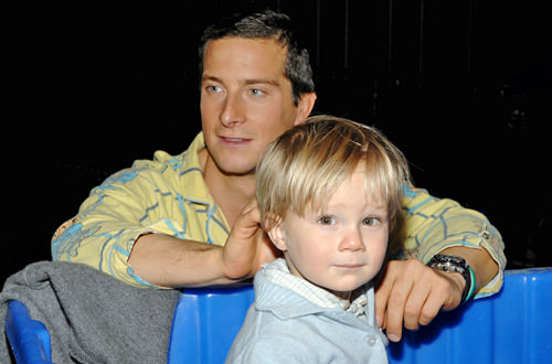 Bear Grylls and Marmaduke