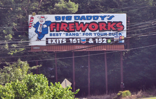 Billboard Big Daddy Fireworks