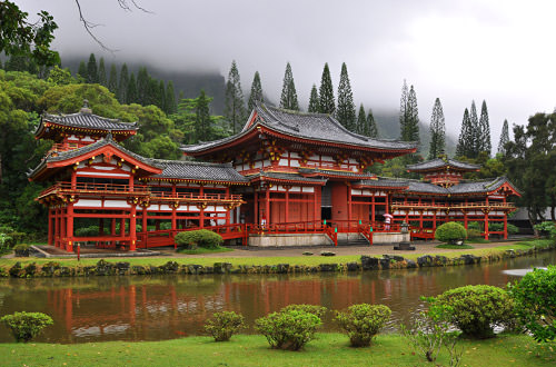 Biyodo-In Temple Oahu, Hawaii