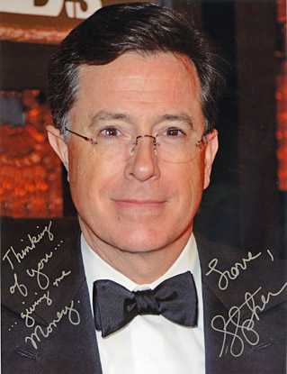 Colbert Super PAC Autograph